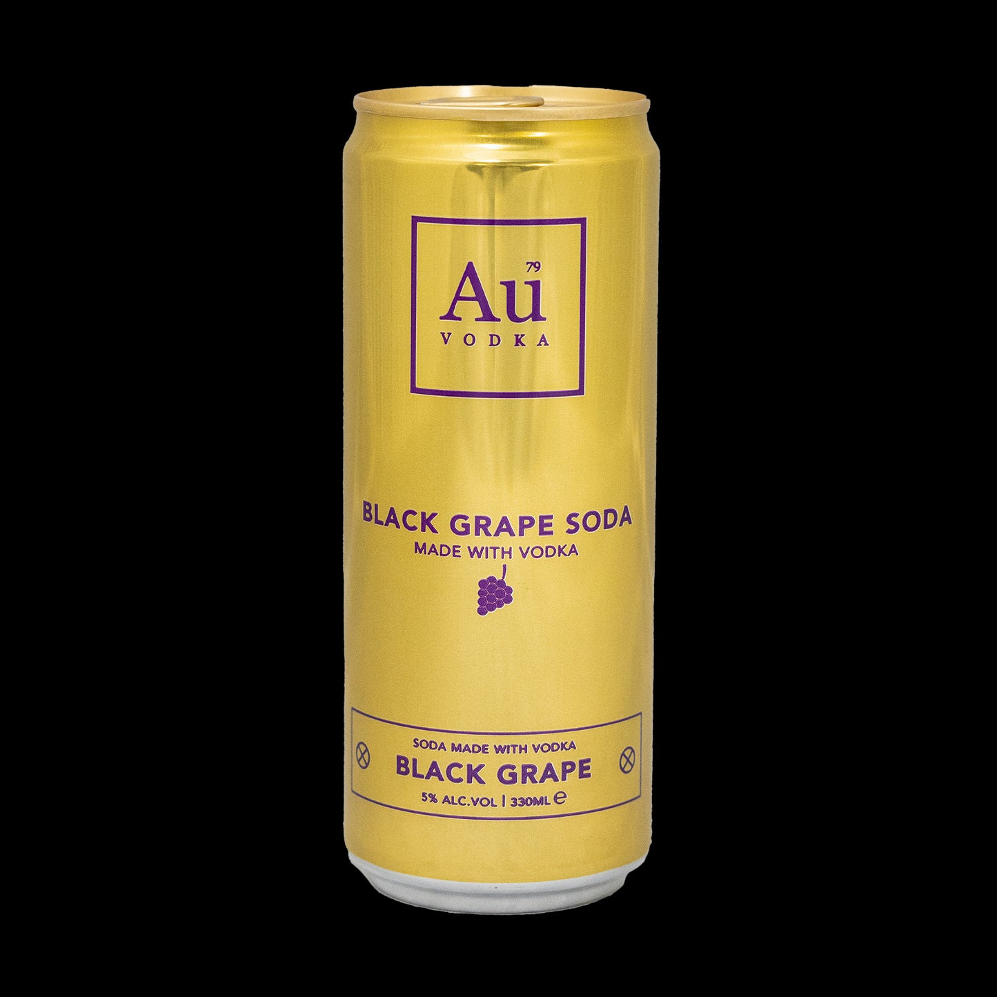 Au Vodka Black Grape Pre-Mixed Cans