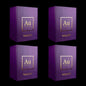 Au Vodka Black Grape Case of 6