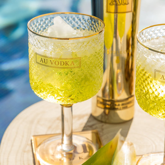 Au Crystal Cocktail Glass
