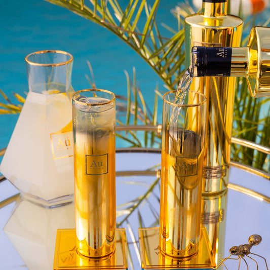 Au Gold Highrise Glass