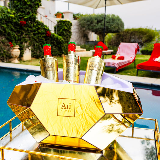 Au Vodka LED Ice Bucket