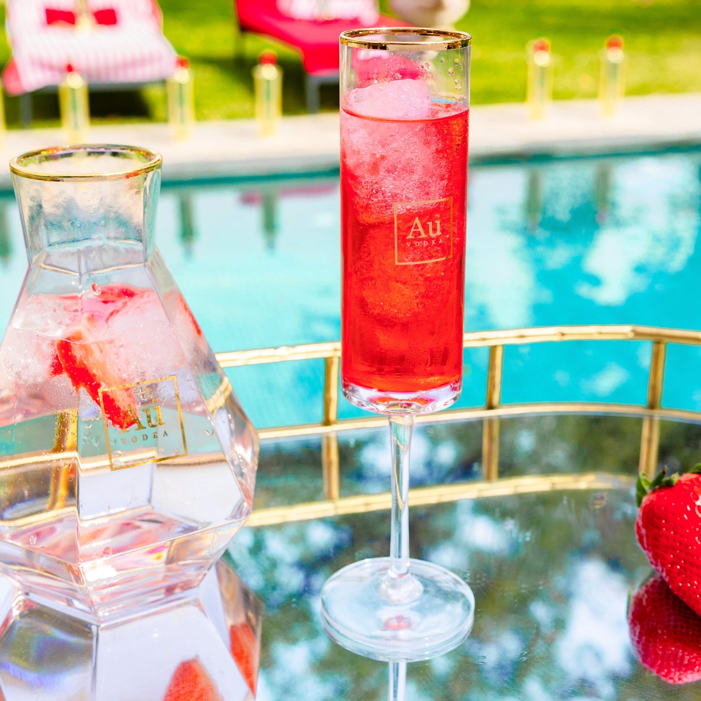 Au Long Stem Flute Glass