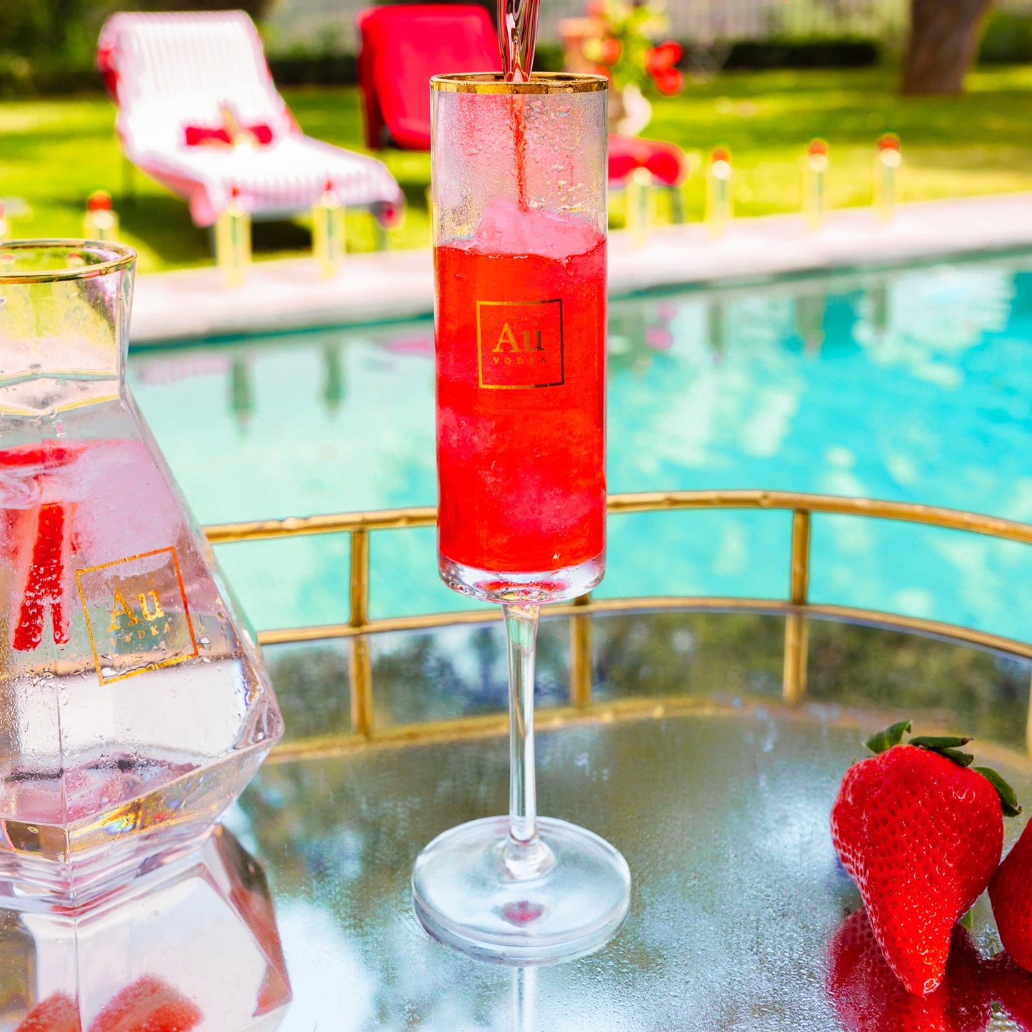 Au Long Stem Flute Glass