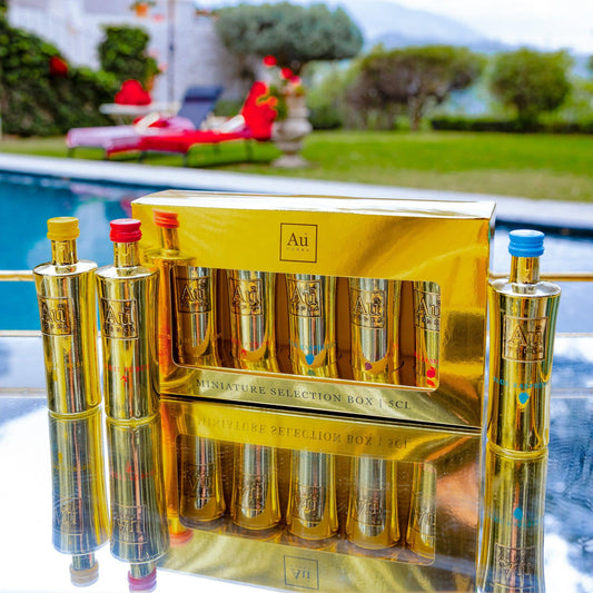 NEW Au Gold Miniature Selection Pack - Au Vodka