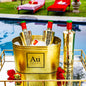 Au Gold Ice Bucket