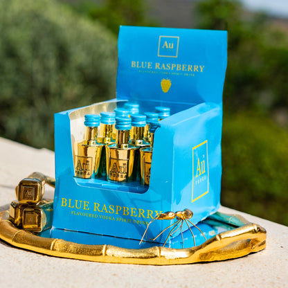 Au Vodka Blue Raspberry Miniature