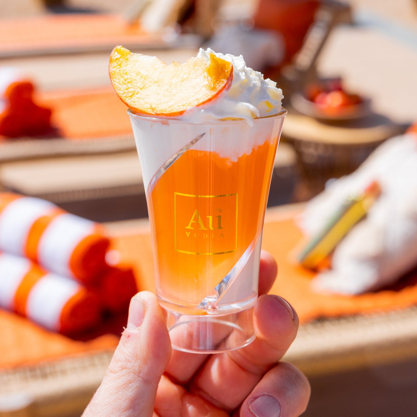 Au Spiral Shot Glass