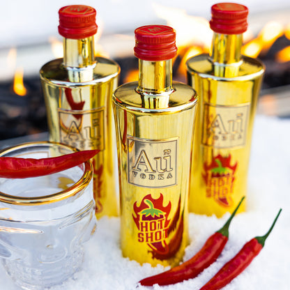 Au Vodka Hot Shot 5cl - 12 Pack