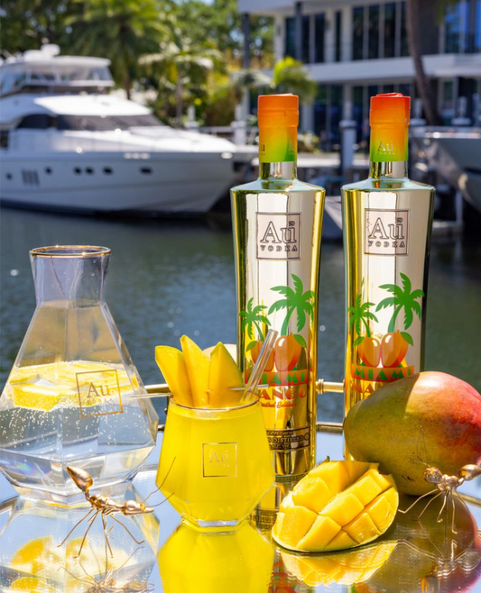 Au Vodka Miami Mango Case of 6