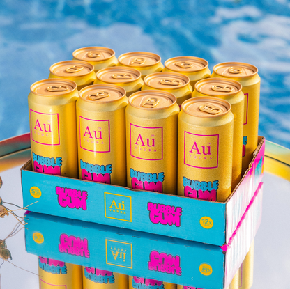 Au Vodka Bubblegum Pre Mixed Can Case of 12