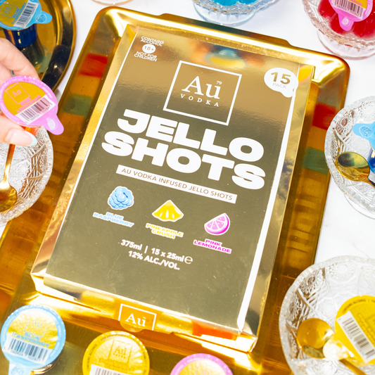 Au Vodka Jello Shots Variety Pack - Pack of 15