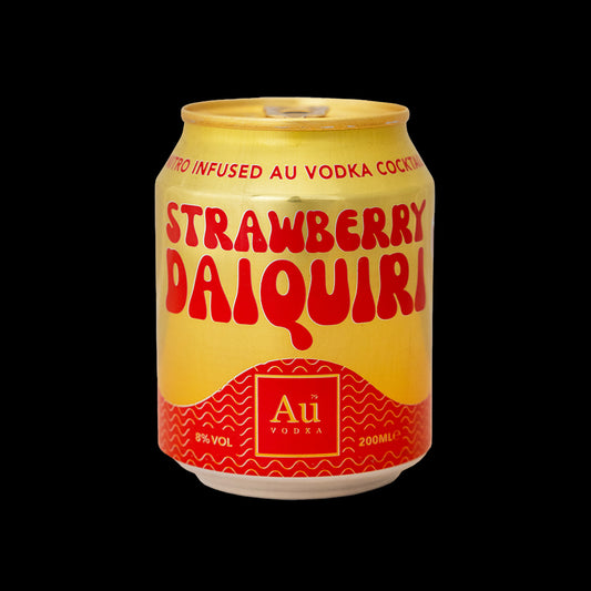 Au Vodka Strawberry Daiquiri Cocktail Cans