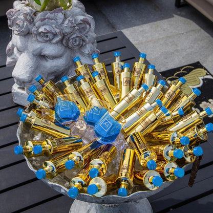 Au Vodka Blue Raspberry Miniature - Au Vodka