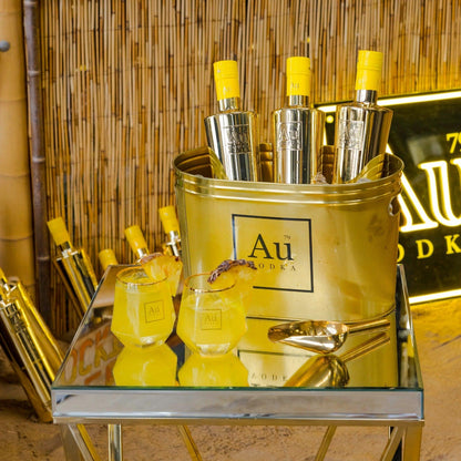 Au Gold Ice Bucket - Au Vodka