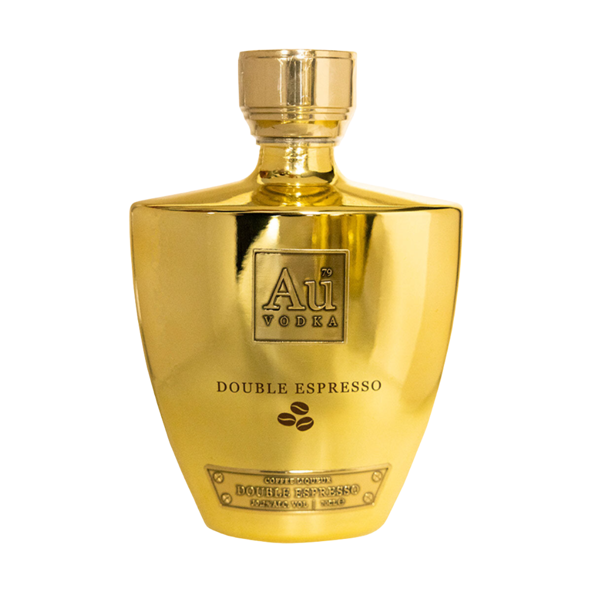 Au Vodka Double Espresso Coffee Liqueur 70cl Case of 6