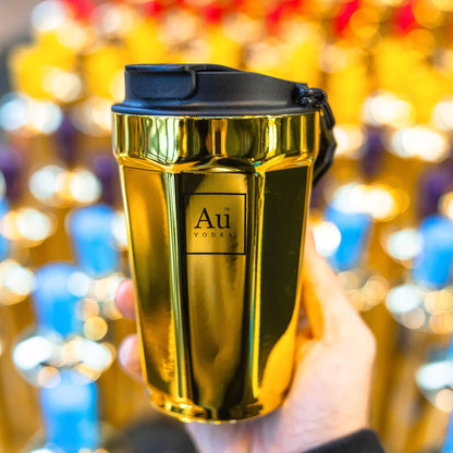 Au Gold Thermal Coffee Cup - Au Vodka
