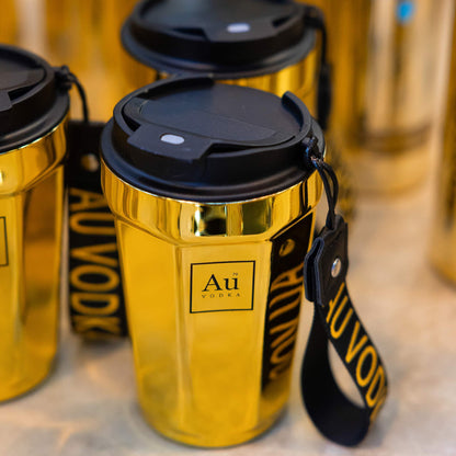 Au Gold Thermal Coffee Cup - Au Vodka