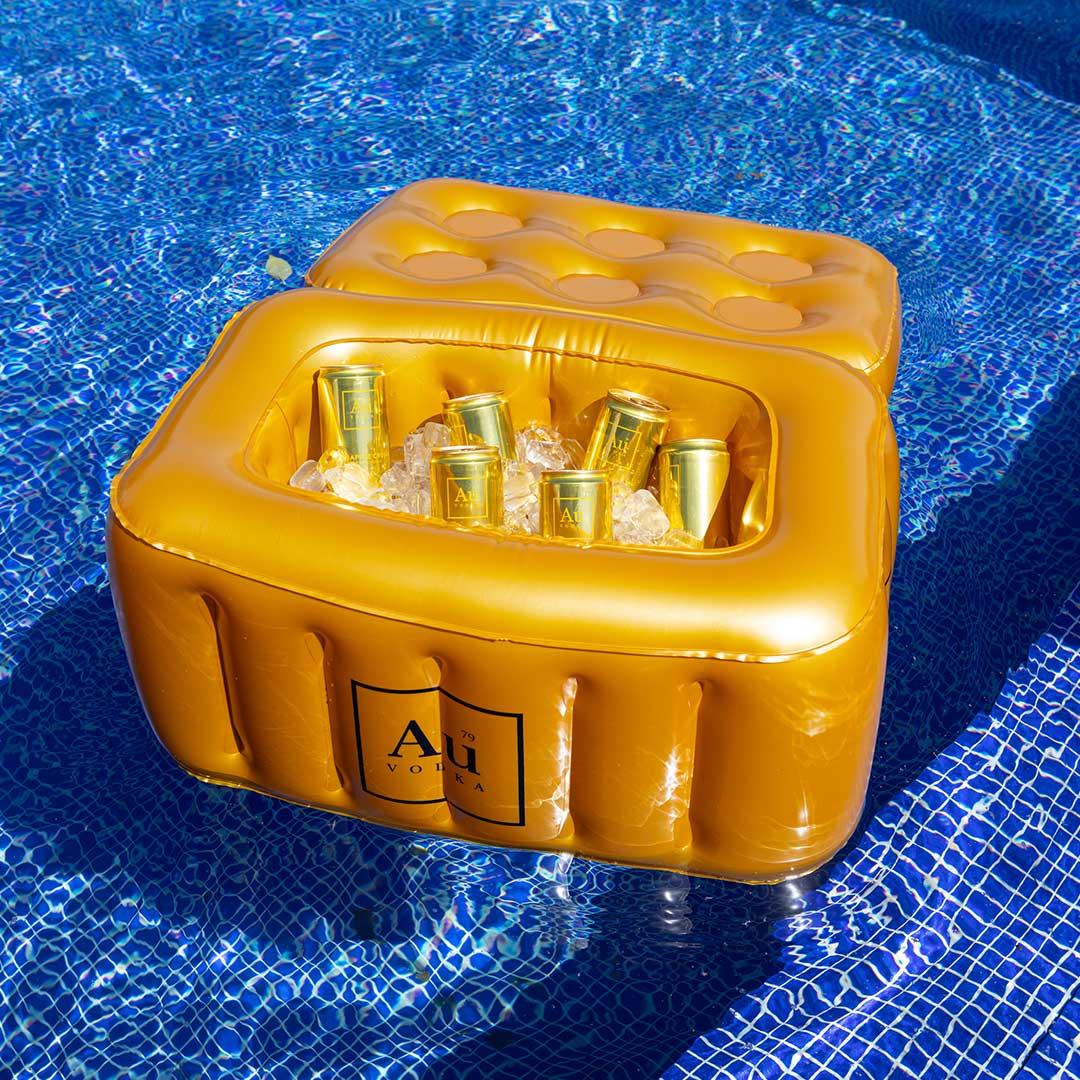 Au Inflatable Cooler Box - Au Vodka