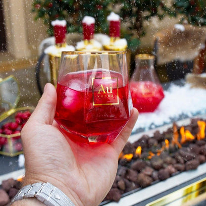 Au Diamond Cut Glass - Au Vodka