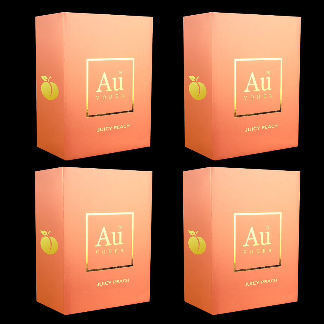 Au Vodka Juicy Peach Case of 6