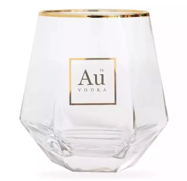 Au Vodka PET Glass